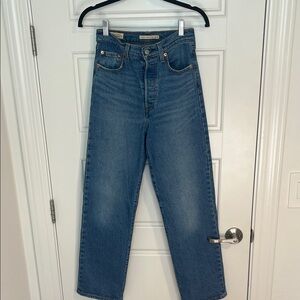 Levi's Ribcage Straight Ankle Denim Jeans